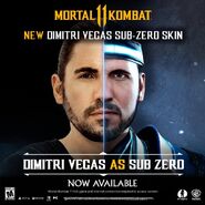 Dimitri Vegas as Sub-Zero