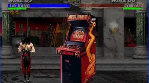 MK III Liu Kang Arcade Drop Fatality 