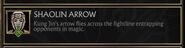 Shaolin Arrow