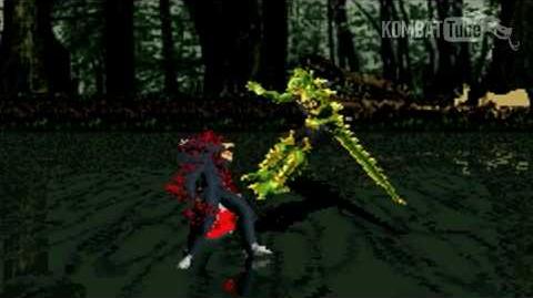 Mortal Kombat: Tournament Edition - Reptile Fatality 1