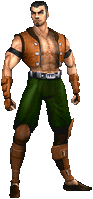 Jarek wears his old vest in MK4 and MKG.