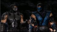 Smoke speaking with Sub-Zero.