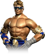 Johnny Cage cutout render