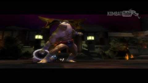 Mortal Kombat: Shaolin Monks - Goro Boss Fatality