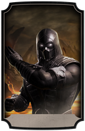 Noob Saibot's support card.