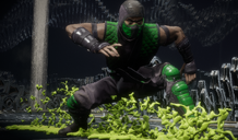 Reptile being used as one of Shang Tsung's move variations in MK11.