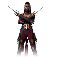 Mileena MK1 render II