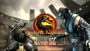 Mortal Kombat 9 press start