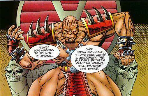 Shao Kahn e suas filhas.đ¨âđ§ - GalĂĄxia Mortal Kombat