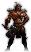 The Emperor of Outworld, Fallen God Shao Kahn.