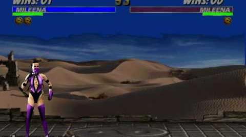 Ultimate Mortal Kombat 3 - Fatality 1 - Mileena
