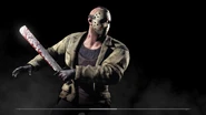 Jason holding his Machete in the loading screen.