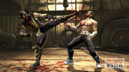 Scorpion vs. Johnny Cage