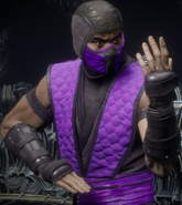 Rain being used as one of Shang Tsung's move variations in MK11.