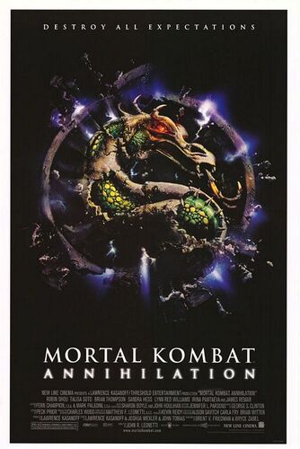 Mortal Kombat Annihilation movie poster