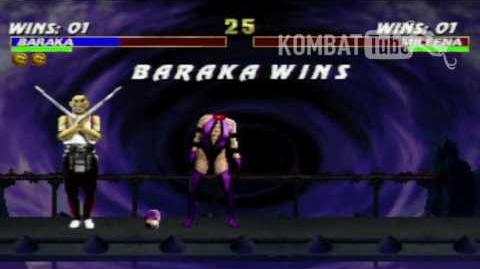 Mortal Kombat Trilogy - Baraka Fatality 1