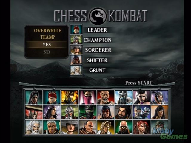 mortal kombat chess online