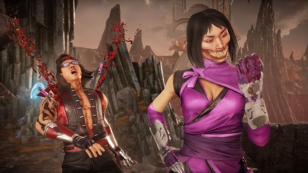 Unpopular opinion: I think Mileena would have the healthiest relationship  with Baraka. He really seems to be the only one who genuinely accepts her  the way she is and is loyal to