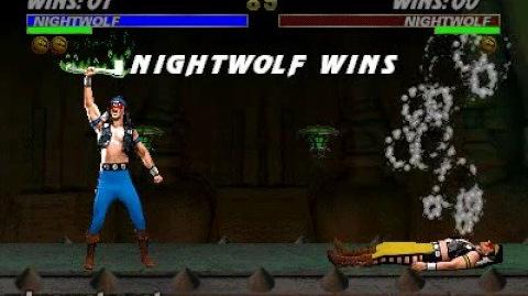 Mortal Kombat 3 - Nightwolf Fatality 1