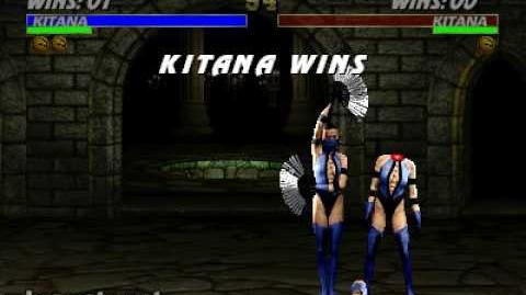 Ultimate Mortal Kombat 3 - Kitana Fatality 2