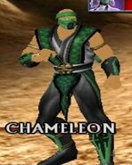 Chameleon, as seen in Armageddon's fighter select screen.