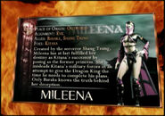 Mileena's Bio Kard