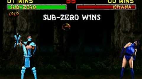 Mortal Kombat II Sub-Zero Friendship