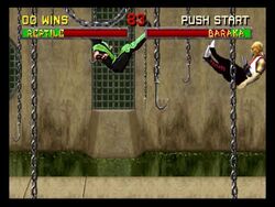 Mortal Kombat 2 arcade Baraka Gameplay Playthrough 