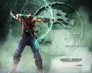 Bow and Arrow 3.jpg (8 KB) Nightwolf's MKD Render, holding a bow.