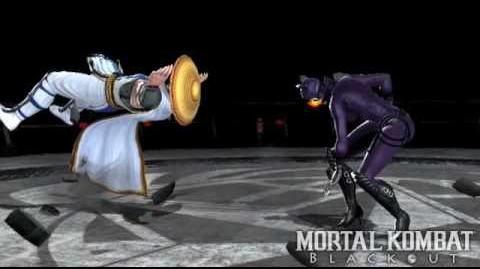 Mortal Kombat vs DC Universe - Catwoman Fatality 2