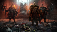 Goro's Lair in Goro's ending in MKX.