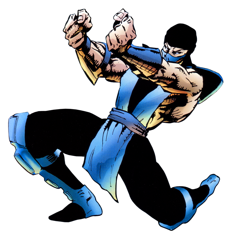 sub zero comic art