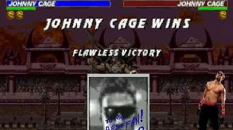 Mortal Kombat Trilogy - Johnny Cage Friendship