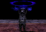 Noob Saibot in his Babality form