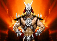 Shao Kahn as he first appeared in Mortal Kombat II.