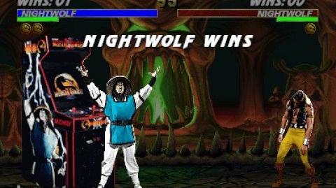 Mortal Kombat 3 - Nightwolf Friendship