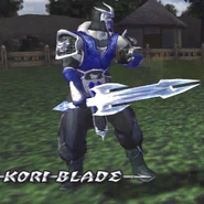 Sub-Zero's Kori Blade in MK: Deception.