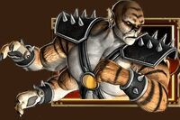 Kintaro with the updated Shokan Armor in Mortal Kombat (2011).