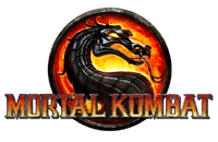 The Mortal Kombat (2011) logo.