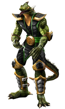 MK Art Tribute: Reptile from Mortal Kombat 4/Gold