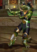 Reptile with the Hung Gar fighting style.
