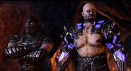 Smoke and Jax under Quan Chi's spell.