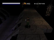 Jax Briggs comes across floating iron cages with dead bodies within the subterrain city of Sinkiang.