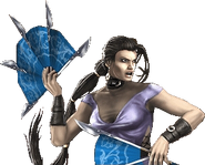 Kitana with her Steel Fans