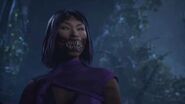 Mileena in trailer