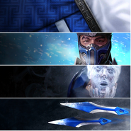 MK11 Sub-Zero War Banner Backgrounds