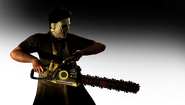 Leatherface with his Chainsaw.