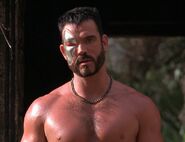 The late Trevor Goddard as Kano in the Mortal Kombat movie