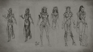 MK Mileena Concept Art 3