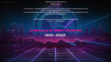 MKL Legends Cage Match Gilbert Gottfried dedication